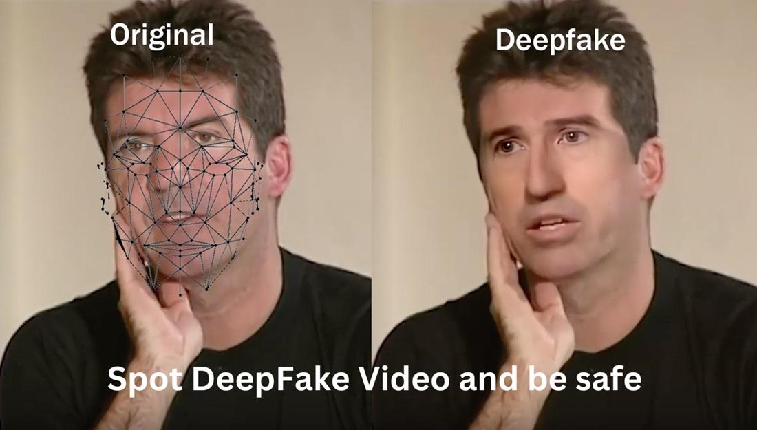 How can you detect deepfake video easily?