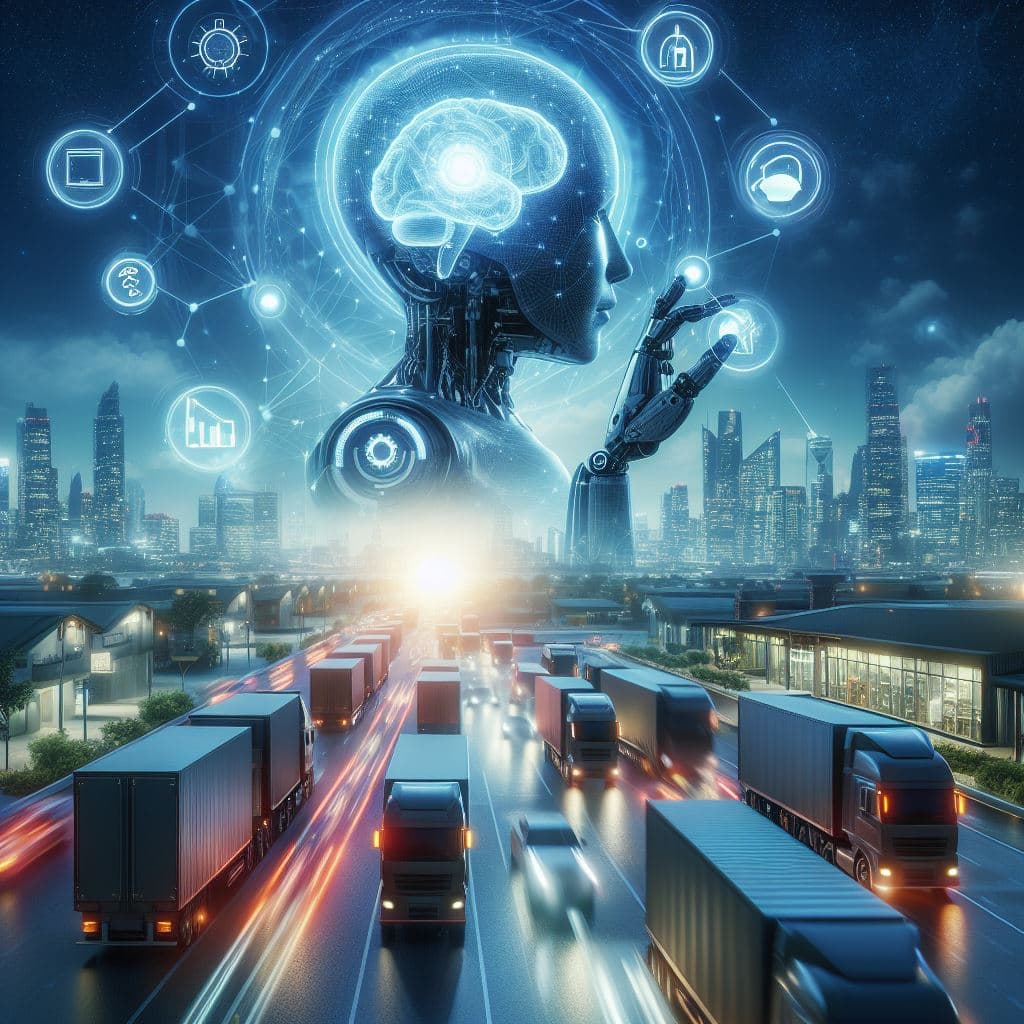 Utilising AI and big data for greater resource efficiency in logistics