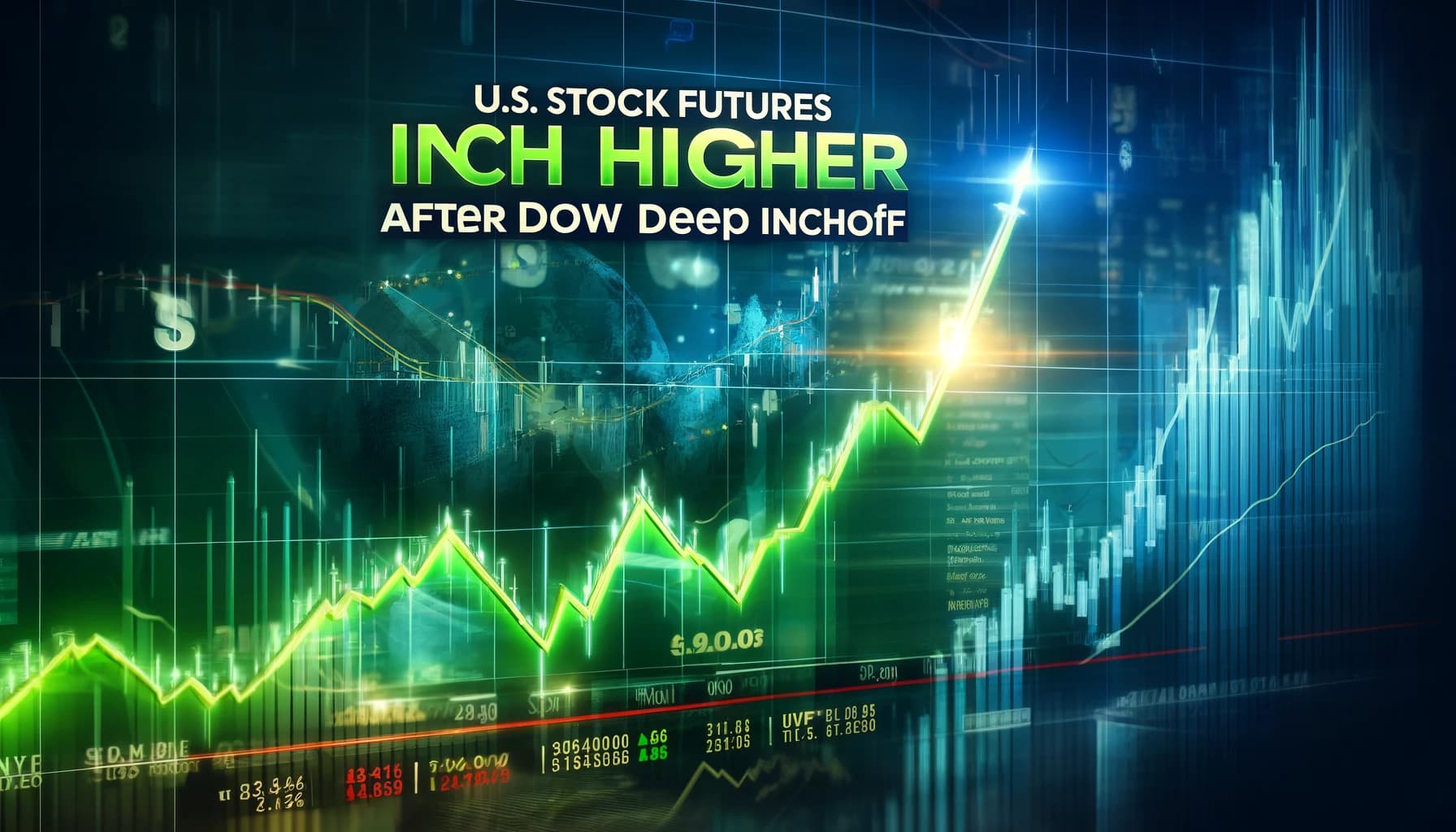 U.S. Stock Futures Inch Higher After Dow's Deep Selloff