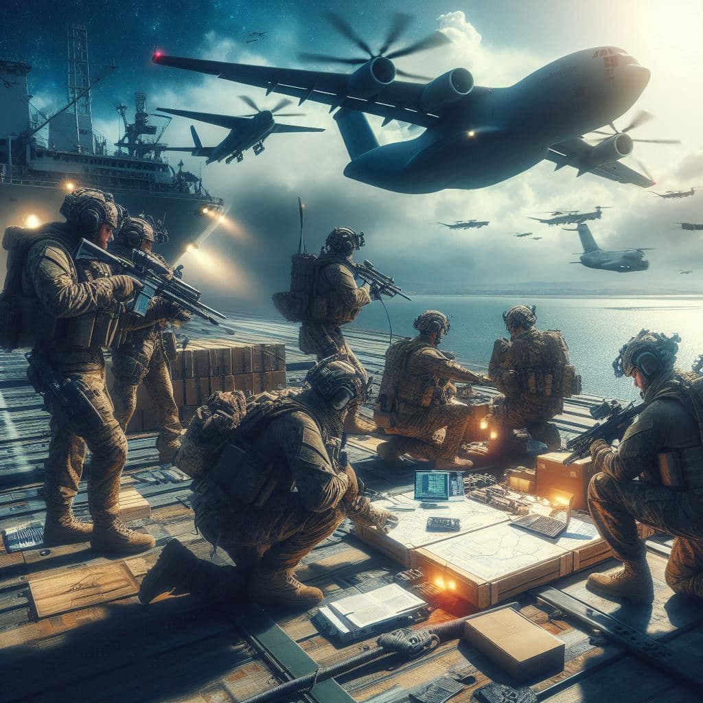 Efficient tactical logistics and resource management: the key to optimising military operations